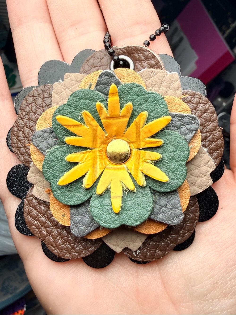 Handmade Floral Charm